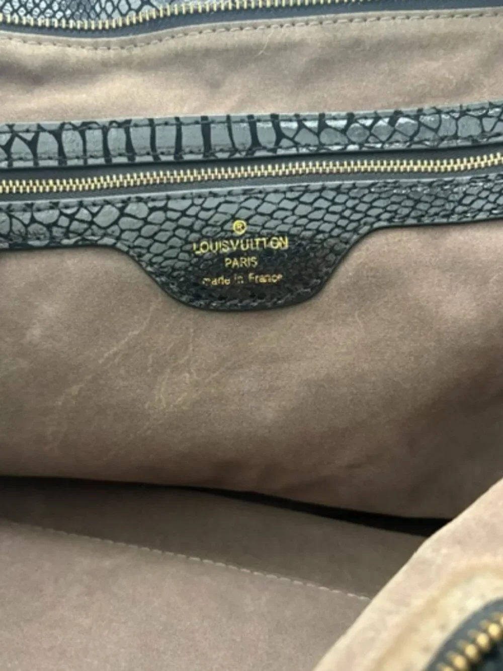 Curated Luxury Large Black Shoulder Bag